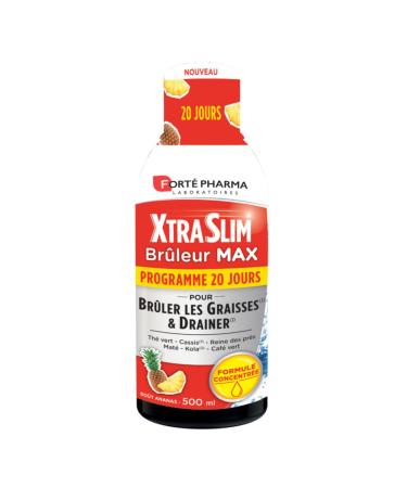 Forté Pharma - XtraSlim 700 Max Burner | Food Supplement Drink Fat Burner | Bottle 500ml = 20 days