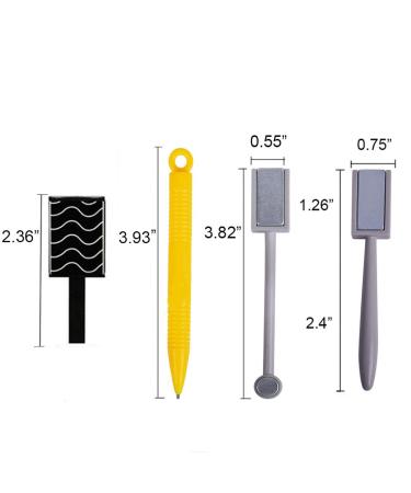 12 Pieces Nail Magnet Tool Set - MWOOT 3D Magnetic Cat Eye Pen for Nail Art - Professional Nail Polish Gel Tools - Buy Online on GoSupps.com