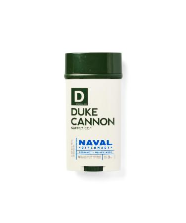 Duke Cannon Supply Co. Aluminum-Free Deodorant for Men 3 oz. Naval Diplomacy 2 Pack - Unique Masculine Scent Odor Control & Soothe Skin Bergamot & Aquatic Musk 3 Ounce (Pack of 2) - Buy Online on GoSupps.com