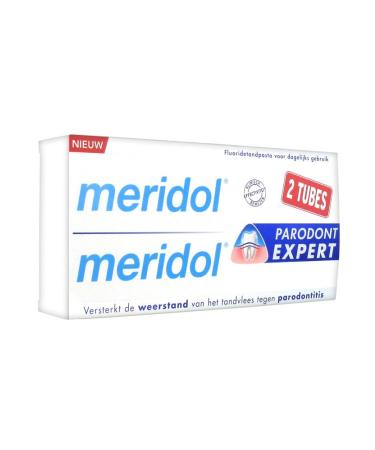 Meridol meridol PARODONT Expert toothpaste Strengthens the resistance of gums against periodontitis Lot de 2 x 75 ml