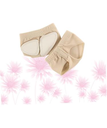 Healifty Kids Dance Foot Thongs Toe Protector Front Pads - Beige (1 pair) - Buy Online on GoSupps.com