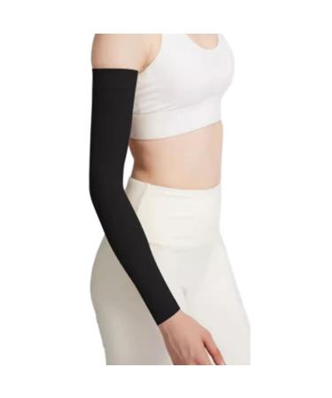 Arm Sleeves for Men Women Lymphedema Arm Compression Sleeves Graduated Compression for Lipedema Edema Post Surgery Recovery Aid in Recovery and Support Active Lifestyle (M)