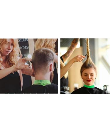 2 Rolls Barber Neck Strips Disposable Flexible Strentchy Paper Neck Bands Hairdressing Wrap Paper Tape Barber Supplies Accessories for Salon Coloring Haircutting Styling (Green) - Buy Online on GoSupps.com
