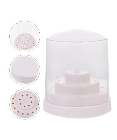 Beaupretty Nail Drill Bit Holder Box - 2 Pieces 48 Slot Storage for Nail Drilling - Perfect for Gel & Acrylic Nails - Buy Online on GoSupps.com