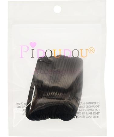 16 Pcs Big Hair Clips for Women - 2.8 Barrettes for Thick Hair - Black - Buy Online on GoSupps.com