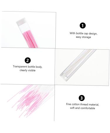 Healifty 12 Boxes Ear Piercing Cleaning Line - Rosy Ear Hole Cleaner | Household Ear Cleaning Accessory - Buy Online on GoSupps.com