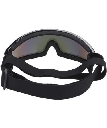 Dog Sunglasses Pet Fashion Goggles Wide View Dog Plastic Glasses for Wind Dust Snow Protection Adjustable Elastic Straps Pet Glassesfor Medium and Large Dogs(Black) - Buy Online on GoSupps.com