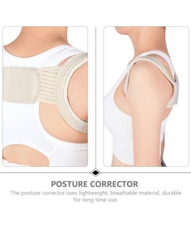 Buy Healifty Hunchback Posture Correction Belt Tank Top for Men - Adjustable Straps Comfortable Spandex Ideal Posture Corrector - Buy Online on GoSupps.com