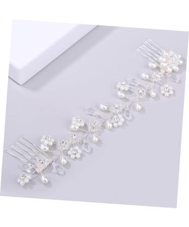 FRCOLOR Set of 2 Bridal Headpieces Hair Accessories Hair Clips Hair Pins Combs Hairdressing Comb Bridal Wedding Hair Comb Hair Combs Side Hair Comb Tiara Bridal Comb Headpiece Hairpin - Buy Online on GoSupps.com