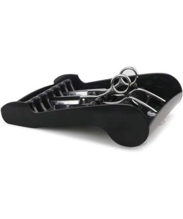 Beaupretty Hair Scissors Holder Stand - 2pcs Black Accessories for Hairdressing Salons | Hair Comb & Scissors Storage - Buy Online on GoSupps.com