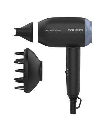 Taurus Studio Glow 1500 Travel Hair Dryer Bivolt 1400W Foldable 2 Speeds 2 Heat settings Very Lightweight & Compact