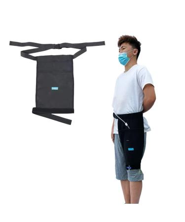 Catheter Supplies for Men or Women Catheter Stabilization Device Catheter Leg Bag Holder with Pocket Stay in Place Urine Bags for Legs Catheter Bag Holder for Urine Collection Bags(Medium)