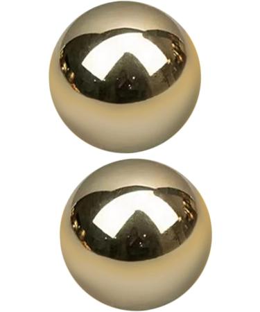 Frcolor Brass Gymnastics Balls - Portable Handballs for Massage & Fitness | Set of 4 Handwritten Solid Metal Exercise Balls - Buy Online on GoSupps.com