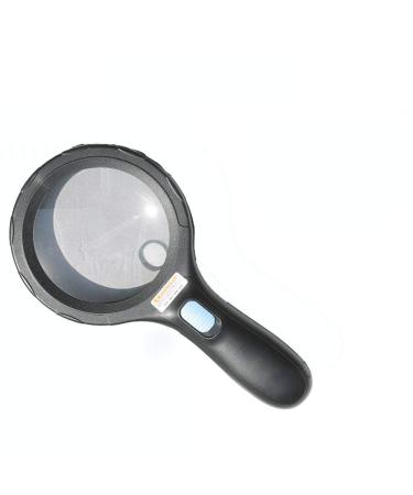 Reading Magnifying Glass Portable Handheld LED Illuminated Extra Large Lens Elderly Children Reading Magnifier Good Times