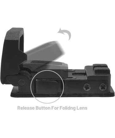 Micro Flip Up Reflex Red Dot Sight | RMR Pistol Cut | 3MOA Compact - Buy Online on GoSupps.com