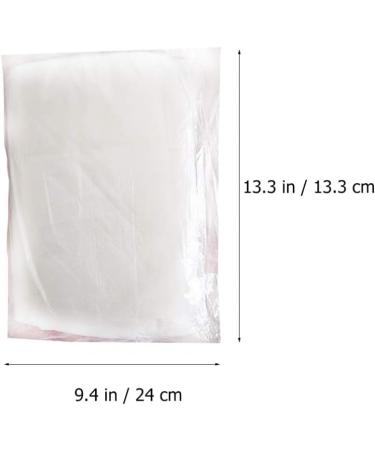 100-Pack Disposable Clear Plastic Ankle Boots for Paraffin Wax Therapy - Pedicure Hot Spa Foot Covers - Buy Online on GoSupps.com