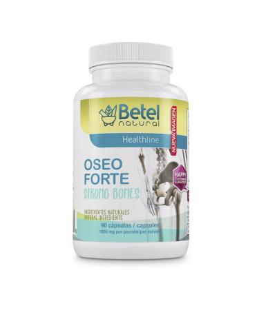 Oseo Forte Capsules by Betel Natural - All Natural Support for Strong Healthy Bones - 90 Capsules