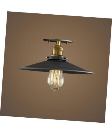 Housoutil Vintage Ceiling Light Balcony Light Retro Light Ceiling Lamp Single Head Metal Lamp - Buy Online on GoSupps.com