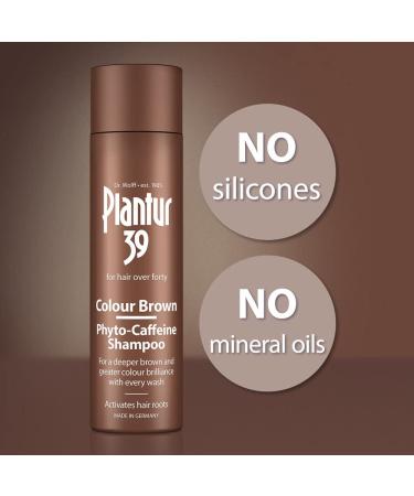 Plantur 39 Color Brown Phyto-Caffeine Shampoo - 8.45 Fl Oz | Nourish & Protect Colored Hair - International Shipping Available - Buy Online on GoSupps.com