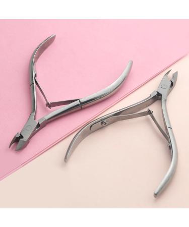 XINMEIWEN 8Pieces Cuticle Trimmer Cuticle Nipper Cuticle Remover Cuticle Cutter Stainless Steel Cuticle Cutter Clipper Nail Tools for Fingernails and Toenails (Silver) - Buy Online on GoSupps.com