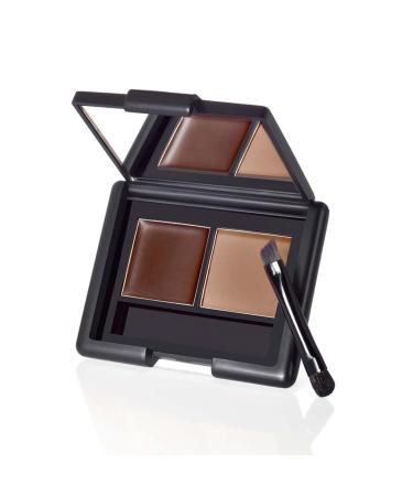 E.L.F. Eyebrow Kit Gel & Powder - Light Shade 0.05 oz & 0.08 oz - Perfect Eyebrow Definition - Buy Online on GoSupps.com