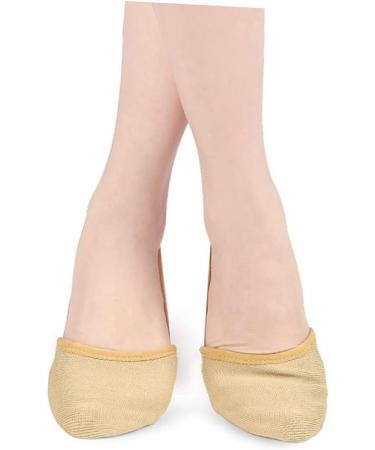 FOMIYES Yoga Toe Protector - 4 Pairs Non-Slip Forefoot Pads | Breathable Sweat-Absorbent Cushioning for Comfort | Anti-Skid Shoe Inserts for Yoga & Dance - Buy Online on GoSupps.com