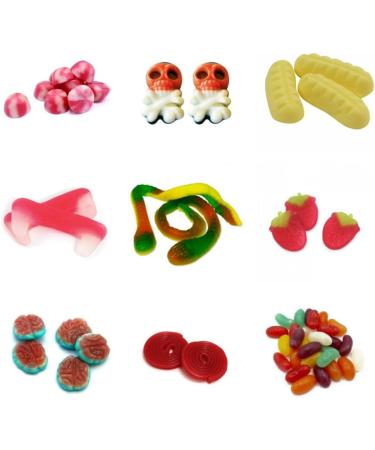 Lola's Candy: Large Retro Pick n Mix Assortment - Non Fizzy Jelly, Gummy, and Soft Sweets - Buy Online on GoSupps.com