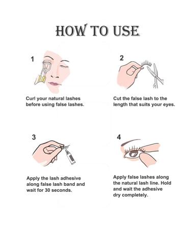 Strip Eyelash Adhesive Clear - Latex Free Lash Glue for Sensitive Eyes | Super Strong Hold 0.23 FL OZ - Buy Online on GoSupps.com