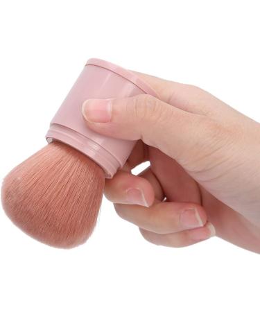 Black Pink Powder Brush Blush Brush Retractable Makeup Brush Travel Portable Loose Powder Makeup Brush for Foundation Blush and More - Buy Online on GoSupps.com