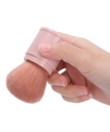 Buy Black Powder Brush | Retractable Blush & Travel Makeup Brush - Portable Loose Powder Applicator - Buy Online on GoSupps.com