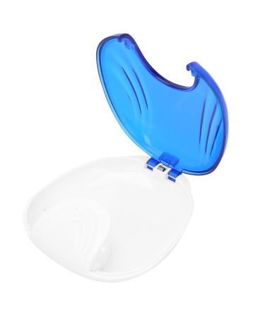 Prosthesen box accidentally opened prosthesis case design Effective Easy cleaning for travel Other use to store most small objects (blue)