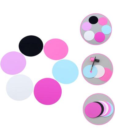 Hemobllo Palettes de Nail Art en Silicone 6 Pi ces Palette de M lange de Vernis Ongles Solide pour Proth sistes Ongulaires et D butants Usage Salon Manucure Couleur Al atoire - Buy Online on GoSupps.com
