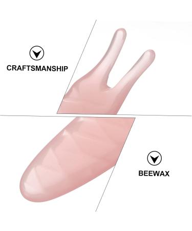 Beavorty 2-Piece Massager Set - Pumpkin Leaf Bags & Acupressure Tools for Facial Gua Sha and Meridian Massage - Pink 11x4.5cm - Buy Online on GoSupps.com