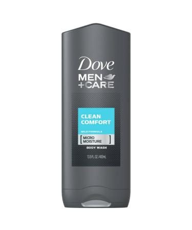 Dove Men + Care Body & Face Wash Clean Comfort 13.53 Fl Oz (Pack of 2)