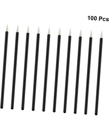 Balacoo 100pcs Makeup Brush Eyeliner Liquid Brush Cosmetics Brush Lip Brush Beauty Tools Disposable 10X0.5X0.5cm White - Buy Online on GoSupps.com