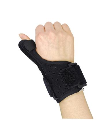 GANAZONO Wear-Resistant Thumb Brace - Thumb Splint & Support for Injured Fingers | Adjustable Thumb Sleeve & Corrector for Maximum Relief - Buy Online on GoSupps.com