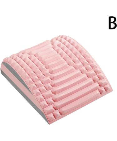 Multi-Stage Adjustable Neck & Back Stretcher | Pain Relief Lumbar Support Yoga | One Size Gray - Buy Online on GoSupps.com