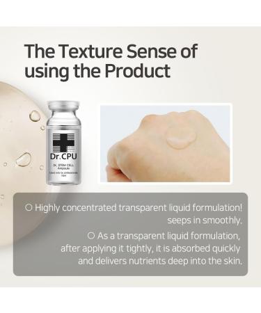 Best Stem Cell Ampoule Serum - Anti-Aging Hyaluronic Acid Moisturizer | 5 Vials (0.33 fl oz) - Professional Skin Care - Buy Online on GoSupps.com