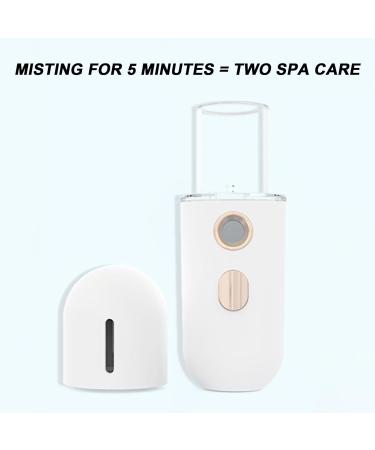 Humiidificateur Main - Brumeur Nano Compact | Diffuseur Visage Silencieux Frais Humidificateur Beaut pour Maquillage Quotidien Soin de la Peau la Maison Blanc - Buy Online on GoSupps.com