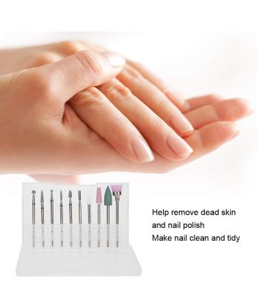 Nail Drill Bits Nail Grinding Head Effective Polishing Strong And Durable Beauty Salon for Home Salon Shop Manicure Store - Buy Online on GoSupps.com