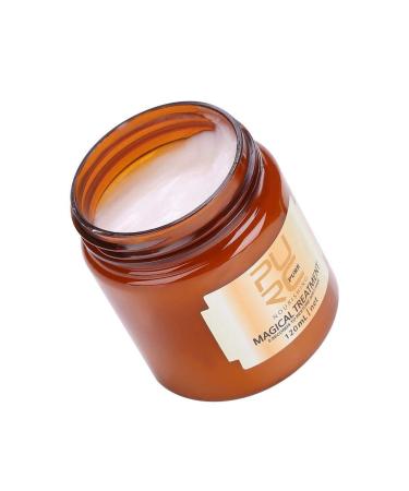 ZJchao Magical Argan Oil Hair Mask 120ml | Nourishing Keratin Treatment for Dry Hair | Repair Damage, Soften & Smooth | Professional Hair Conditioning Cream - Buy Online on GoSupps.com