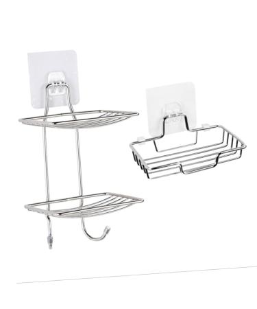 Ciieeo Soap Dish Soap Holder Stainless Steel Shelf