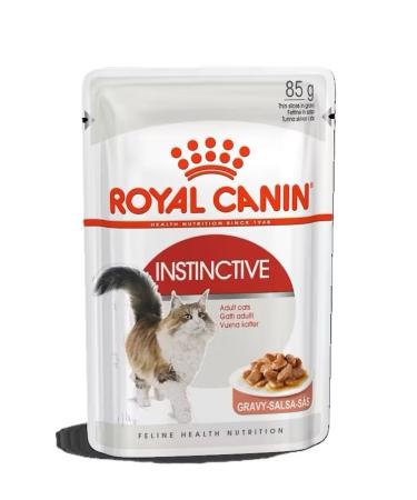 Royal Canin Instinctive Adult Wet Cat Food in Gravy 48 x 85g Multipack