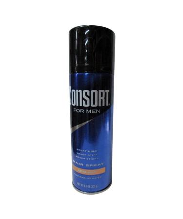 Consort For Men Hair Spray Aerosol Extra Hold 8.30 ounce (Pack of 6) 8.3 Ounce (Pack of 6)