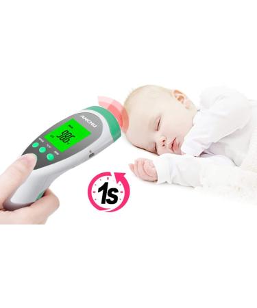 PREVE Non Contact Infrared Forehead Thermometer - Accurate Fever Alarm for Babies, Children, and Adults - Buy Online on GoSupps.com