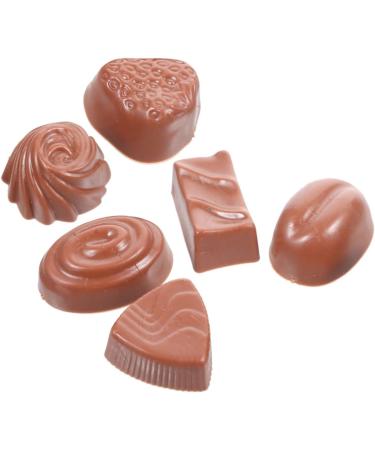 Abaodam Cookies Bulk 24 Pcs Simulation Chocolate Miniature Snacks Cake Decorating Kid Food Window Decor Cake Toy Simulated Chocolate Model Chocolate Bar Models for Desktop Pvc Biscuit 3d - Buy Online on GoSupps.com