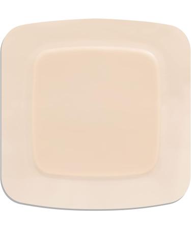 ConvaTec AQUACEL Foam 4x4 Square with Silicone Gel Adhesive - Waterproof Wound Dressing (Box of 10) - International Shipping Available - Buy Online on GoSupps.com