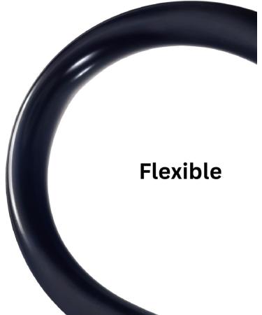 Blagdon Flexible Reinforced Pond Tubing 4.57m (15ft) x 12mm (1/2) - Smooth-bore PVC, Includes 2 Stainless Steel Hose Clamps - Black - Buy Online on GoSupps.com