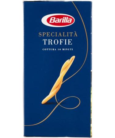 Italian Gourmet E.R. Pack of 10 Barilla Specialit Trofie Liguri pasta 100% Italian noodles 500g + Italian gourmet polpa 400g - Buy Online on GoSupps.com