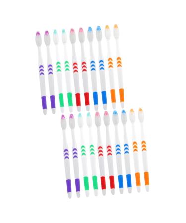 CliSpeed 60 Stk disposable toothbrush travel toothbrush toothbrushes extra soft toothbrush hotel toothbrush vegan toothbrushes soft mouthpiece manual cleaning brush travel ABS